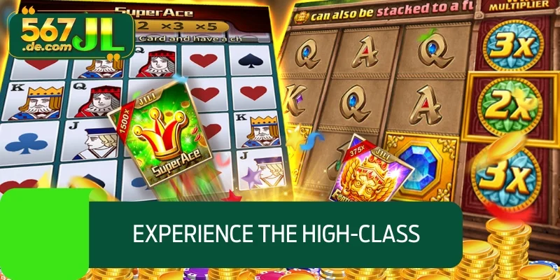 Experience the high-class slot machine