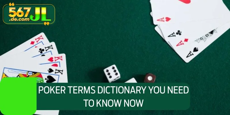 Poker terms dictionary you need to know now